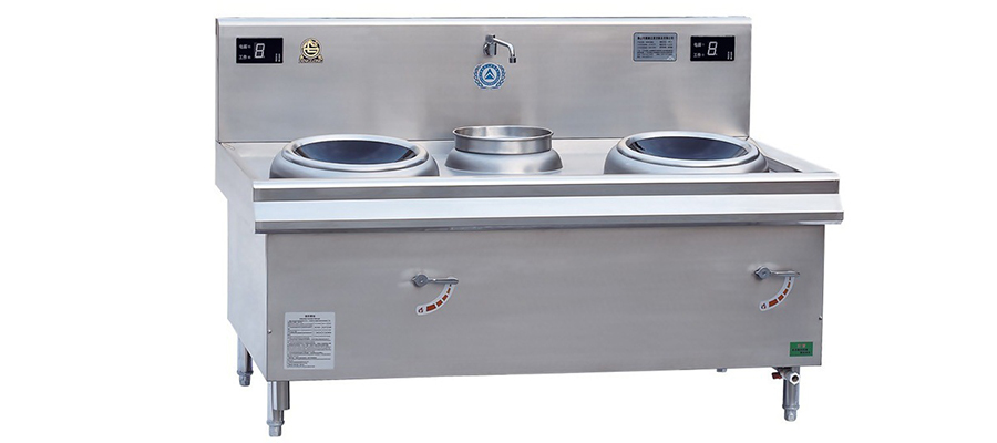 商用厨房电磁小炒灶