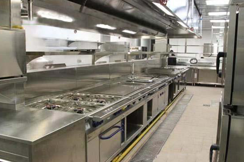 商用不锈钢厨具已全面渗透到商业厨房的各个角落